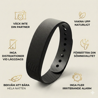 SnoozEcho Pulse™ Band- 100% "Silent" Vibration Alarm