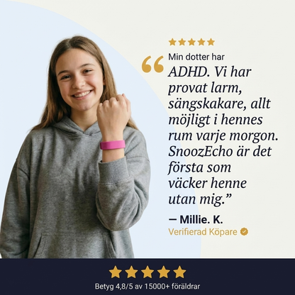 Finally - An Alarm That Works For ADHD & Autistic Kids