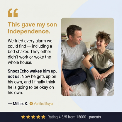 Finally - An Alarm That Works For ADHD & Autistic Kids