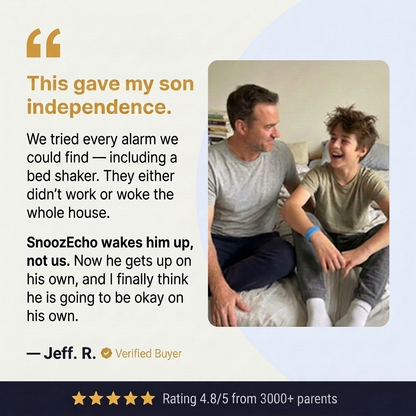 Finally - An Alarm That Works for ADHD & Autistic Kids